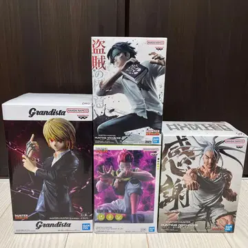 HUNTER HUNTER 히소카 클로로 크라피카 네테로 피규어 4체 세트