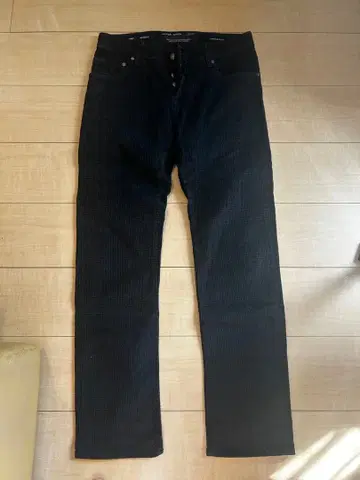 깨끗함! 야콥 코헨 격자 골 코듀로이 TYPE622c 30 블랙