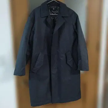 플러스 제이 유니클로 콜라보 다크 그레이 스텐카라 코트 XS