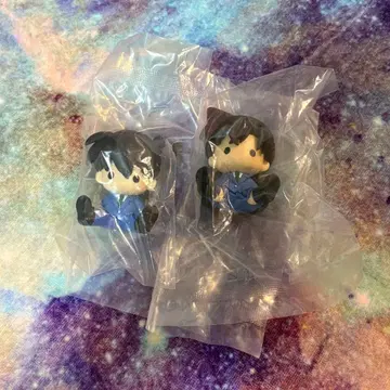 명탐정 코난 페타도르 남도일(쿠도 신이치) 유미란(모리 란) 2개 세트