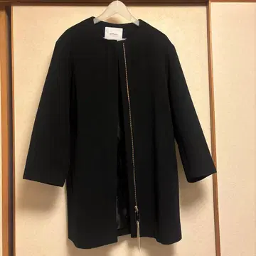 [ 새상품 ] SHIPS any 쉽스 노카라 코트 블랙 택 포함