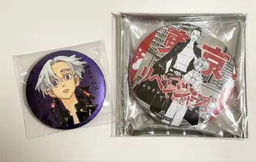 도쿄 리벤저스 대만 가오슝 캔뱃지 메탈릭 캔뱃지 쿠로카와 이자나