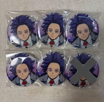 신소 히토시 히로아카 글리터 캔뱃지