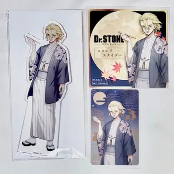 닥스탄리 마네키네코 아크릴 스탠드 코스터 클리어 카드 세트