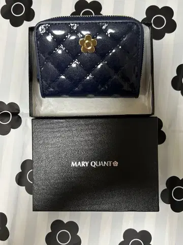 새상품 MARY QUANT 접이식 지갑