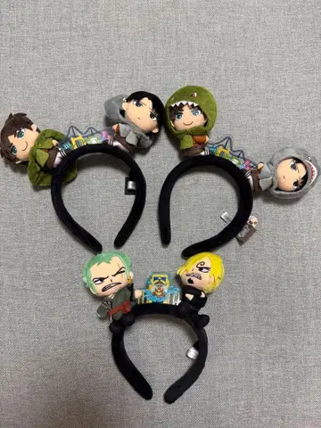 유니버셜 머리띠 원피스 진격의 거인