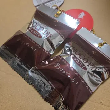 2개 롯데 초코파이 미니어처 키링 [택 포함 새상품 익명 배송] 다이토