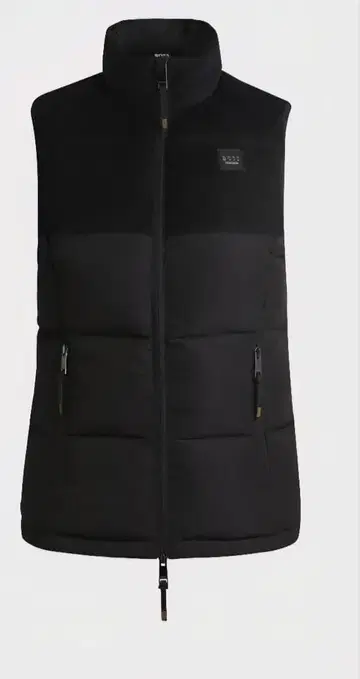 [정품] HUGO BOSS 방수 베스트 코듀로이 트리밍 우먼 M 베스트