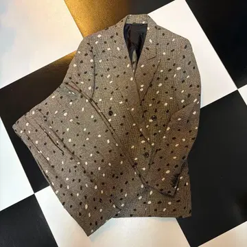 폴 스미스 16ss 도트 무늬 더블 수트 셋업