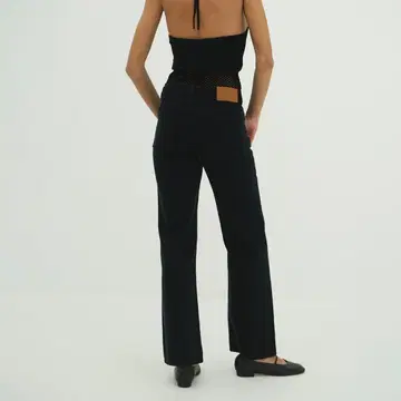 CLANE 로우 웨이스트 슬림 데님 팬츠