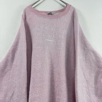 artisans 로고 트레이닝복 맨투맨 핑크