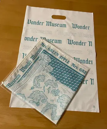 미세스 그린애플 원더 뮤지엄 스카프 손가방 1장