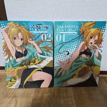 타카시나 유케이 아트웍스 Vol. 01 & 02 오다 노부나의 야망 퀸텟