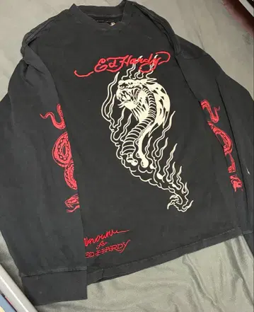 Ed Hardy INKDOWN 콜라보 긴팔 셔츠 에드 하디