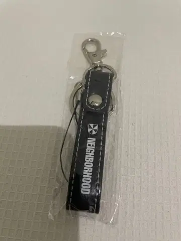 새상품 NEIGHBORHOOD 가죽 키링 스트랩