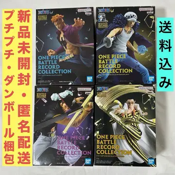 원피스 배틀 레코드 컬렉션 마르코, 로, 미호크, 키자루 4종 세트