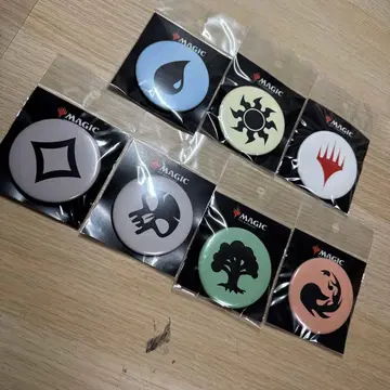 [ 미개봉 새상품 ] MTG 30주년 기념 굿즈 캔뱃지 7개 세트