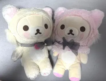 코리락쿠마 캣 봉제 인형 산엑스