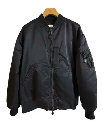 HYKE TYPE MA-1 하이크 봄버 블랙 사이즈 5 XXL 일본제