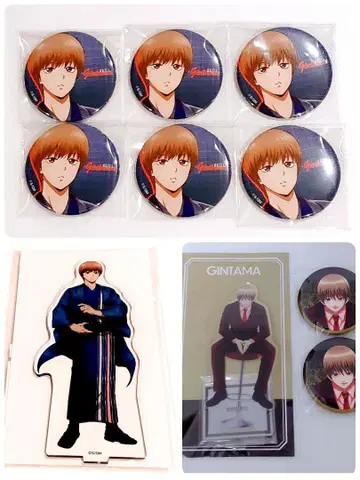 은혼 오키타 소고 아크릴 스탠드 캔뱃지 묶음 판매