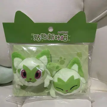 포켓몬 냐오하 봉제 인형 헤어핀