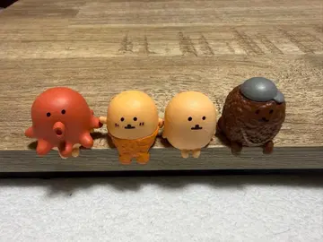 앉아있는 두더지 고로케 4종 세트 나가노 농담곰 두더지 고로케