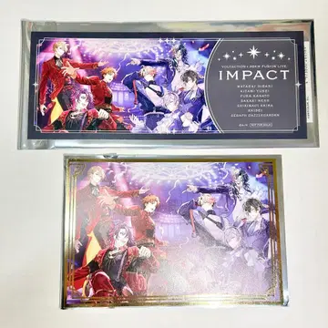 니지산지 IMPACT 마네키네코 코스터 티켓풍 카드