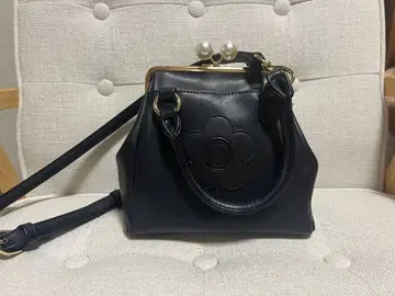 MARY QUANT(마리콴트) 펄 가마구치 2WAY 미니 토트