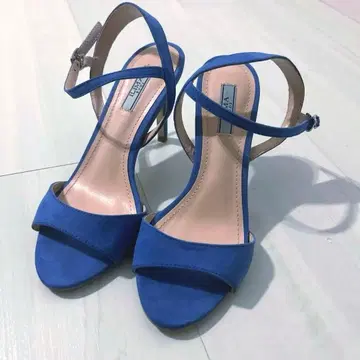 [ EVOL/이볼 ] ILIMA 원 스트랩 샌들 ( 블루 스웨이드 )