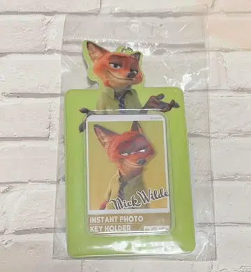 주토피아 닉 와일드 폴라로이드 트레이딩 카드 케이스 미개봉 디즈니