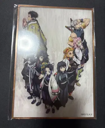 귀멸의 칼날 귀멸 극장 키 비주얼 아크릴 색지 주합회의 나비 저택 편