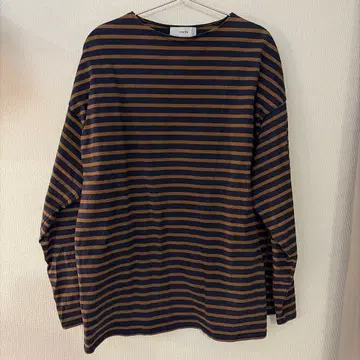 marka 바스크 셔츠 긴팔 보더 무늬 사이즈 2