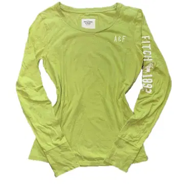 Abercrombie & Fitch 긴팔 라이트 그린 해외 걸 y2k