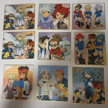 이나즈마 일레븐 제비뽑기당 색지 세트