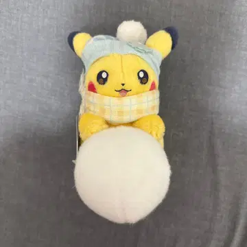 [ 미개봉 새상품 ] 포켓몬 봉제 인형 눈사람 포켓몬 센터 한정판 피카츄