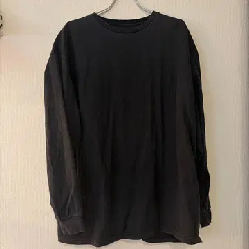 Graphpaper L/S 오버사이즈 티 블랙 프리 사이즈
