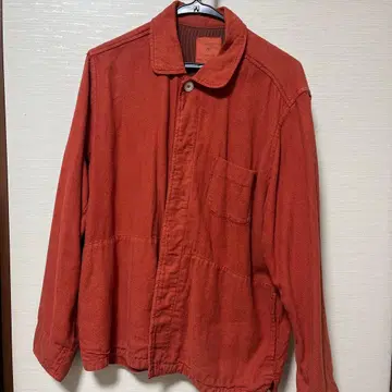 Natural Laundry 긴팔 셔츠 사이즈 2 오렌지