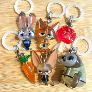 주토피아 메지루시 액세서리 전 6종