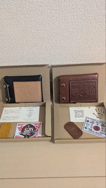 [ 고스케야 가죽 ] 라이더스 미니 월렛 개조 부테로(차심), 마렌 박스