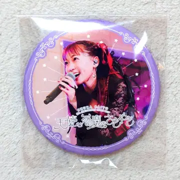 사이토 슈카 5th Anniversary 천사와 악마의 속삭임 캔뱃지