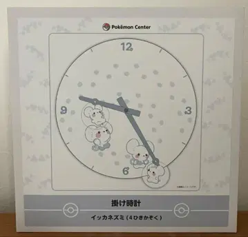포켓몬 센터 벽시계 이이카네즈미 (4마리 가족)
