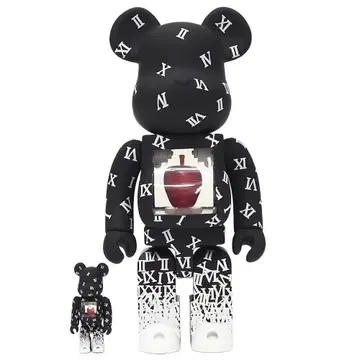 A0796S 새상품 SHAREEF x BE@RBRICK 100%&400%