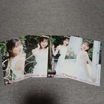 앳홈카페 프리미엄 메이드 미즈킨 여름 아가씨 브로마이드 4장