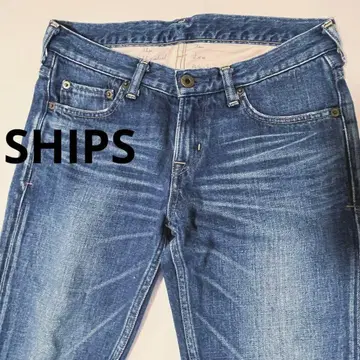 SHIPS 쉽스 데님 로우라이즈 스키니 여성용 XS