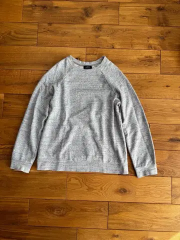 APC 아페쎄 트레이닝복 맨투맨 그레이