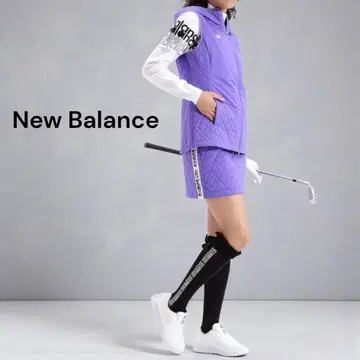 미사용 뉴발란스 골프웨어 베스트 스커트 3D 다이아 퀼트