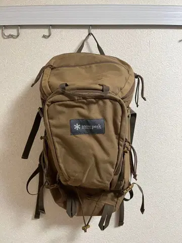 스노우피크 브라운 백팩