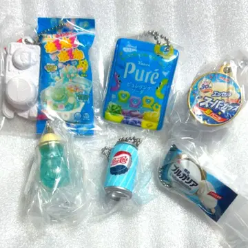 가챠 네루네루네루네 퓨레 구미 아이스크림 크림 소다 블루 계열 스카이블루