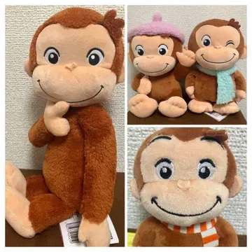 오자루의 조지 봉제 인형 4점 택 포함 새상품!