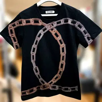 DISCOVERED 체인 패턴 T셔츠
